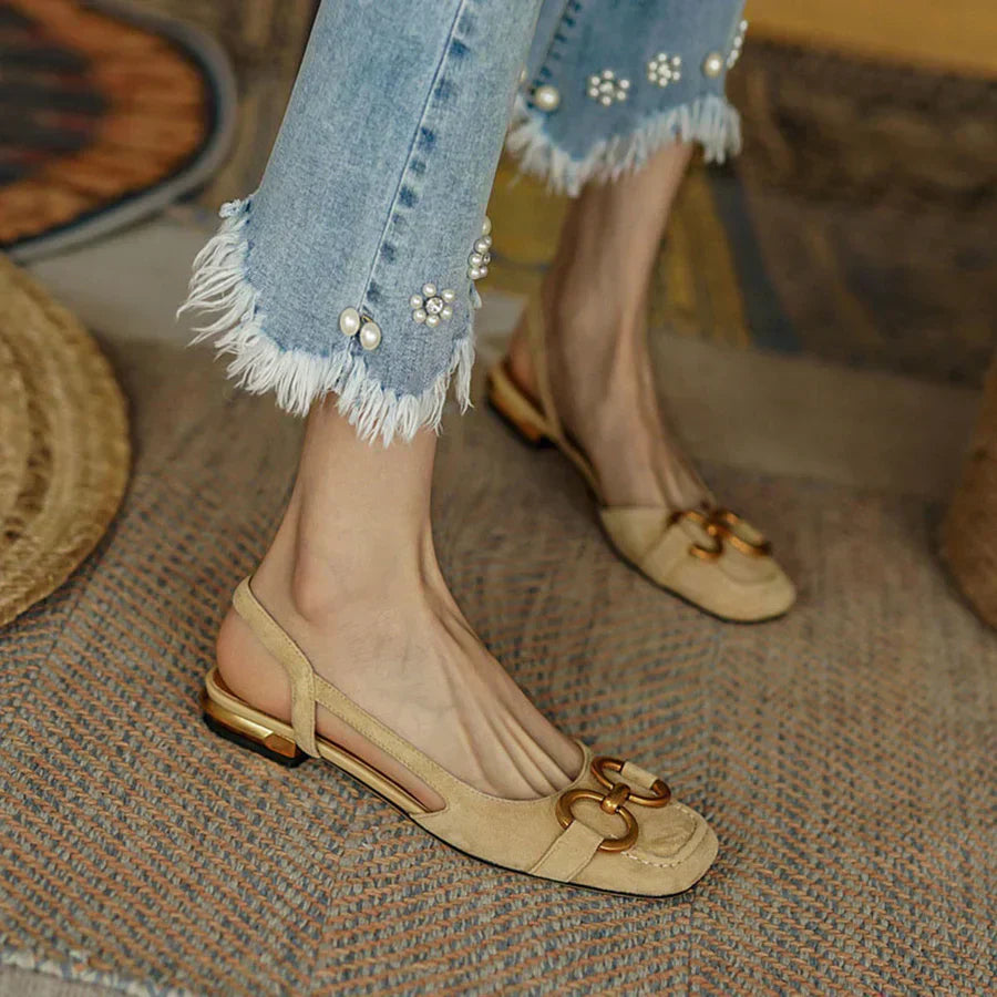 Mathilda – Comfortsandalen met Verstelbare Band