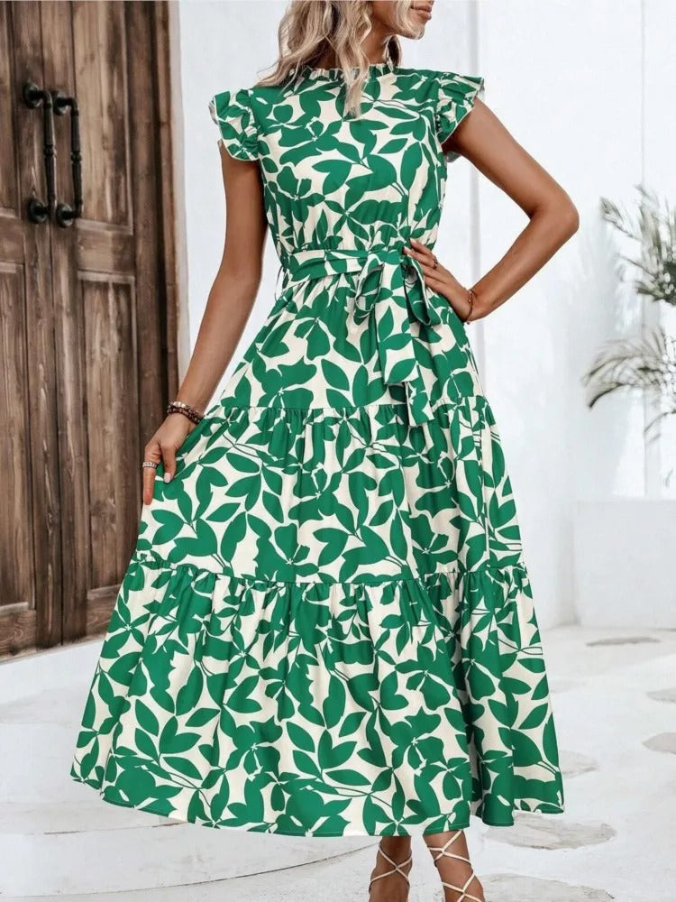 Elena Bloemen Maxi Jurk