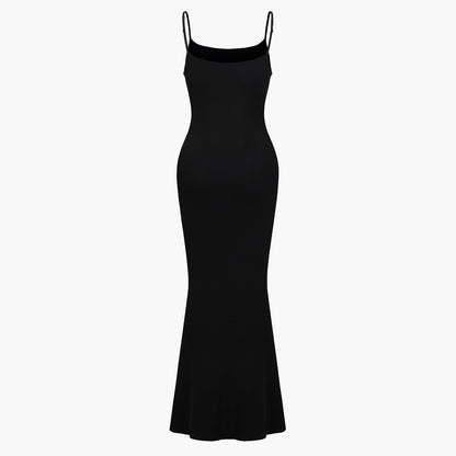 RivaBelle geribbelde cami maxi-jurk - Elyssor