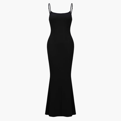 RivaBelle geribbelde cami maxi-jurk - Elyssor