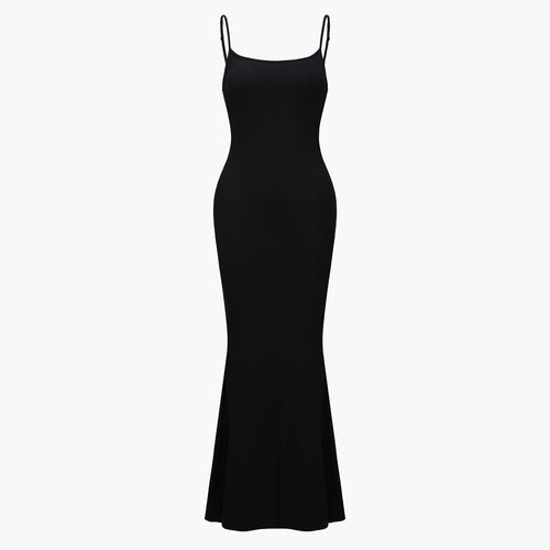 RivaBelle geribbelde cami maxi-jurk - Elyssor