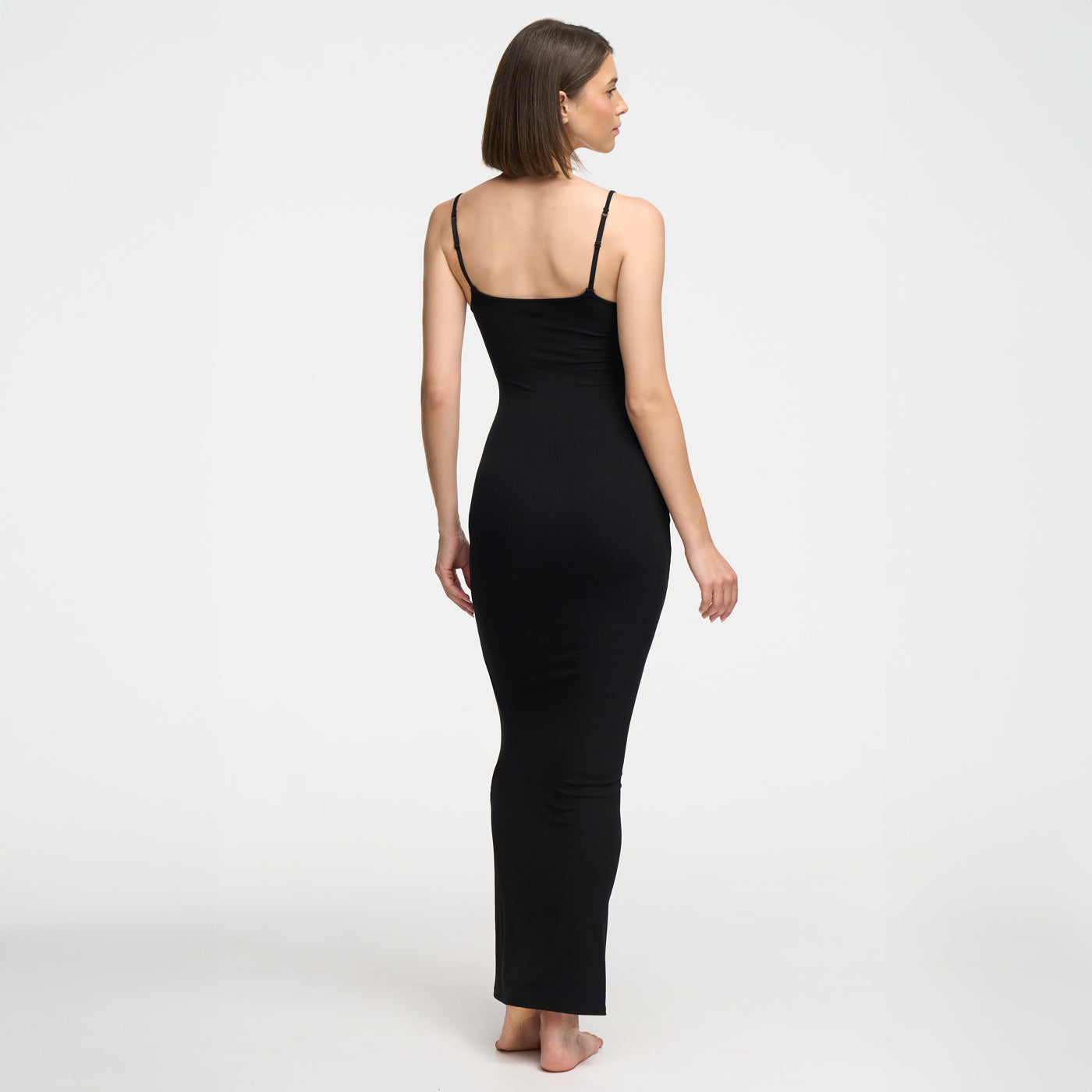 RivaBelle geribbelde cami maxi-jurk - Elyssor