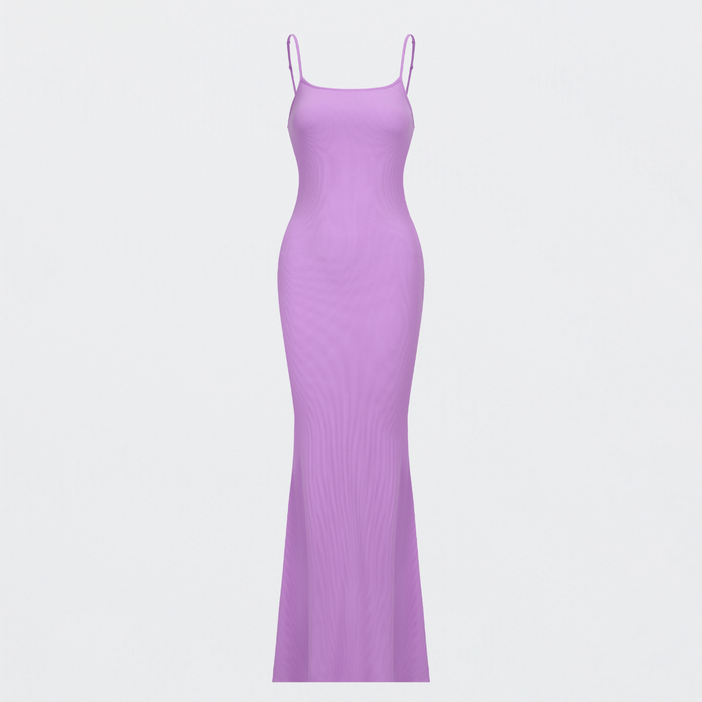 Riviera Geribbelde Maxi-jurk