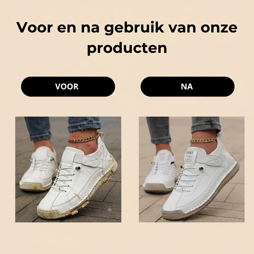 OrthoLuxe comfort sneakers met ondersteunende zool - Elyssor