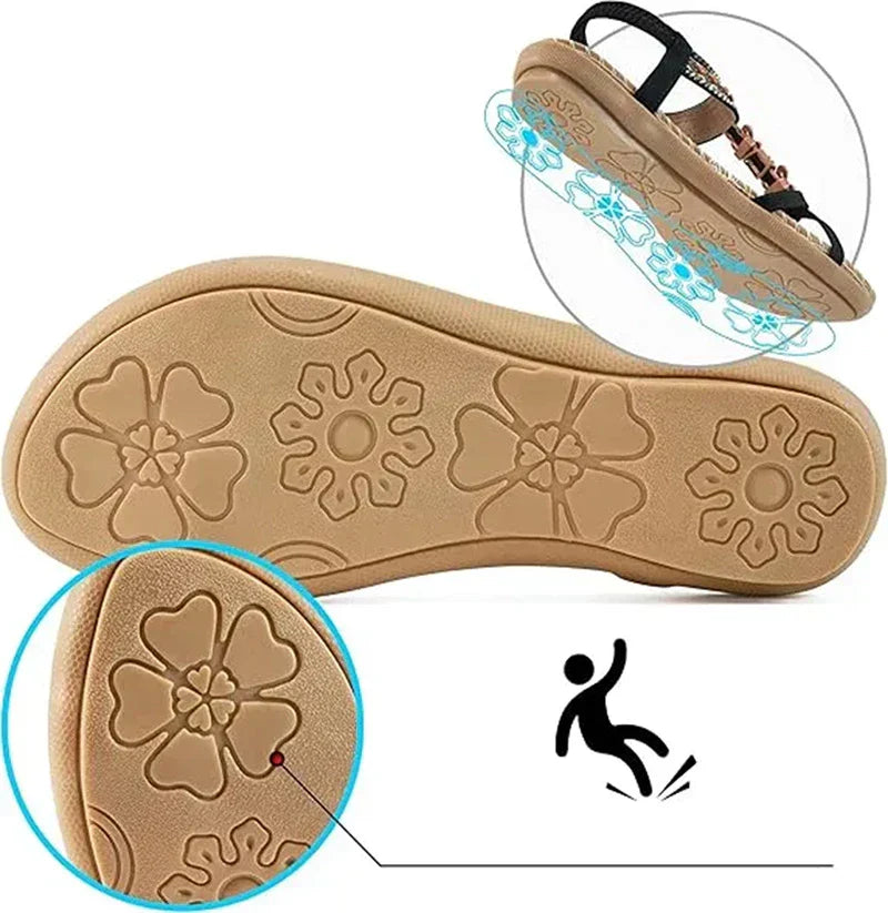 Bella – Comfort+ Sandalen met Plateauzool