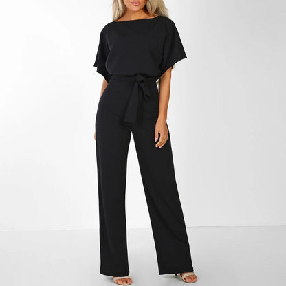ELVYNNE – Jumpsuit met Lace-Up Taille