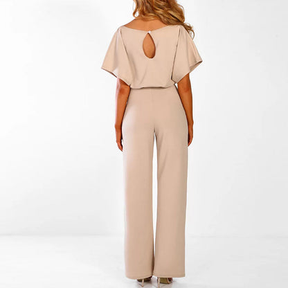 ELVYNNE – Jumpsuit met Lace-Up Taille