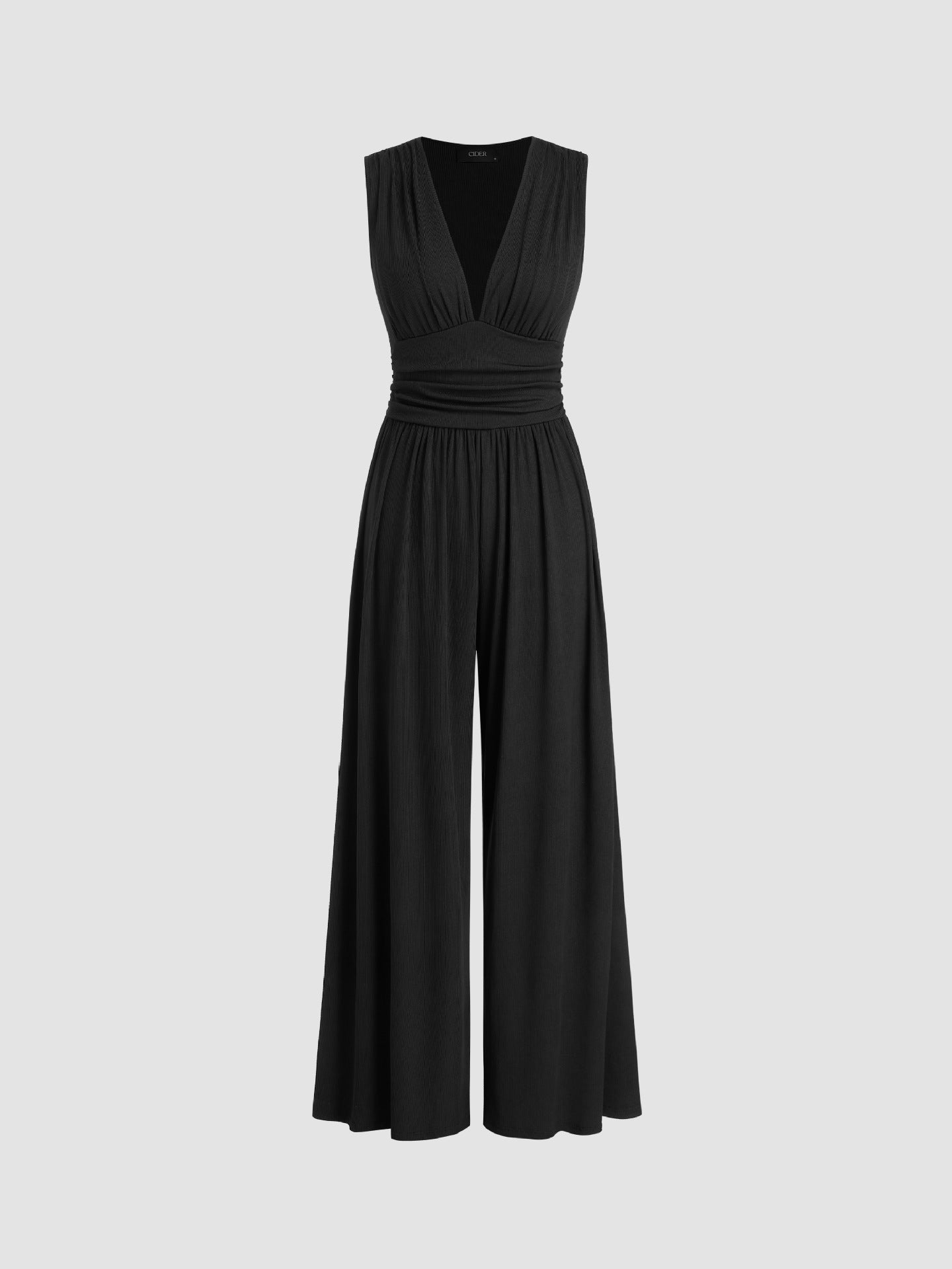 Ivy – Mouwloze Wijde Jumpsuit