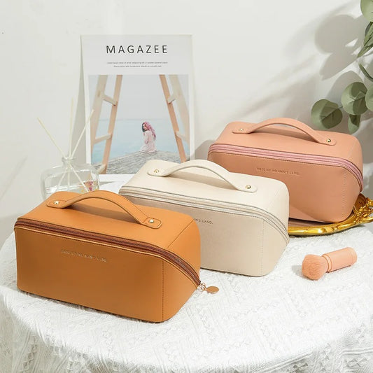 Rose Make-uptas met ritssluiting rondom – Elyssor Fashion