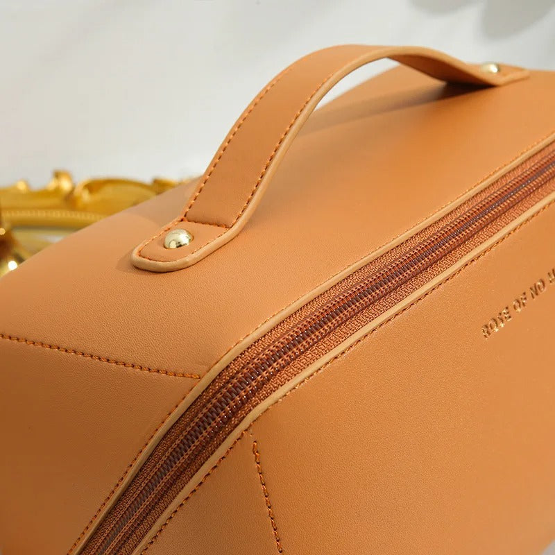 Rose Make-uptas detail van de rits – Elyssor Fashion