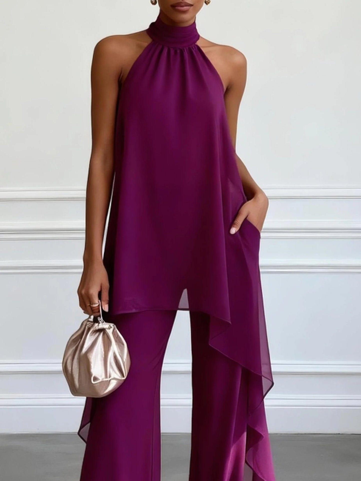 ÉtoileChic elegante halter set - Elyssor