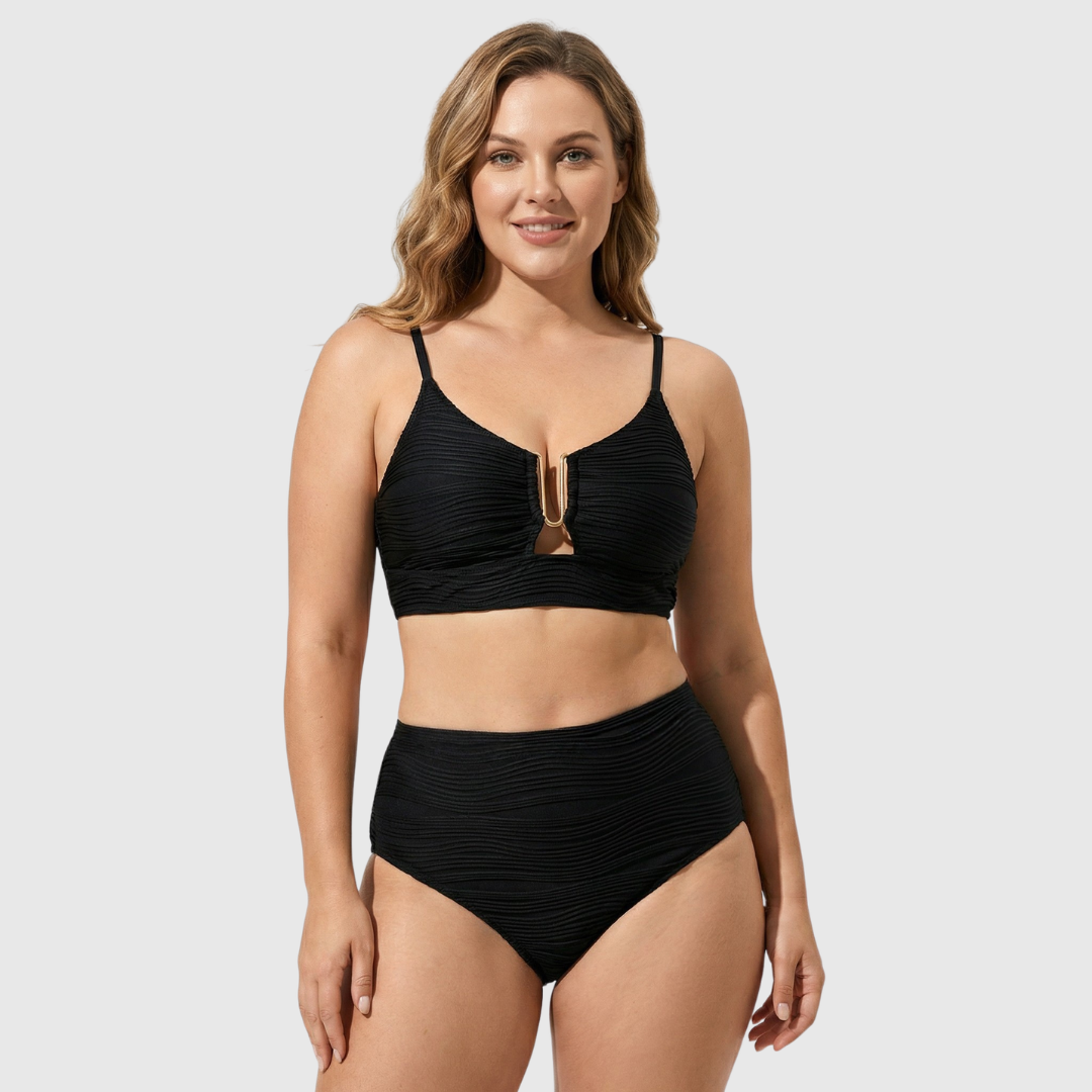 Bellezza Bikiniset met gebogen uitsnijding – Elyssor Fashion
