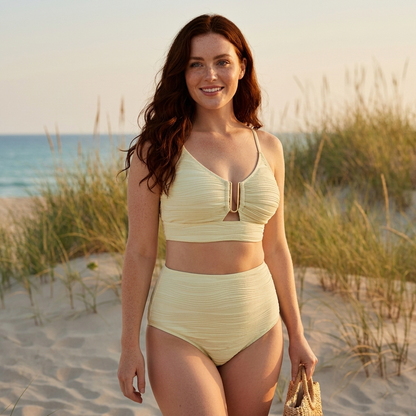 Bellezza Bikiniset in beige voor een zomerse resortlook – Elyssor Fashion