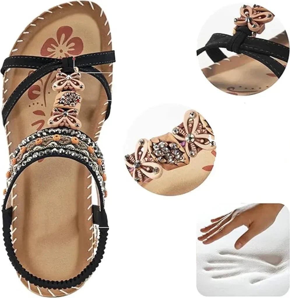 Bella – Comfort+ Sandalen met Plateauzool