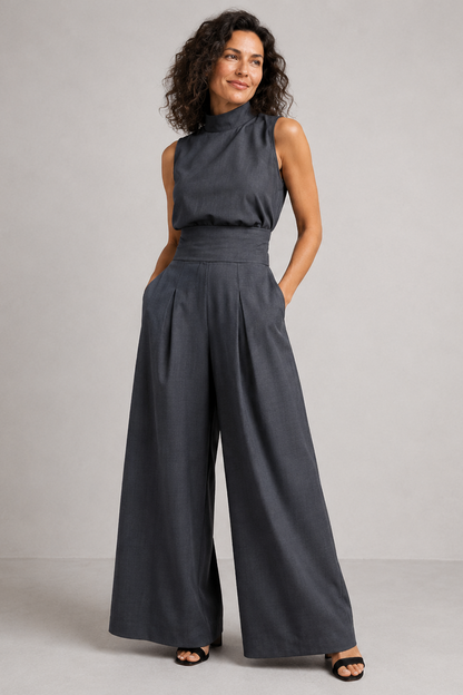 Isla – Tweedelige Set met Top & Wijde Broek