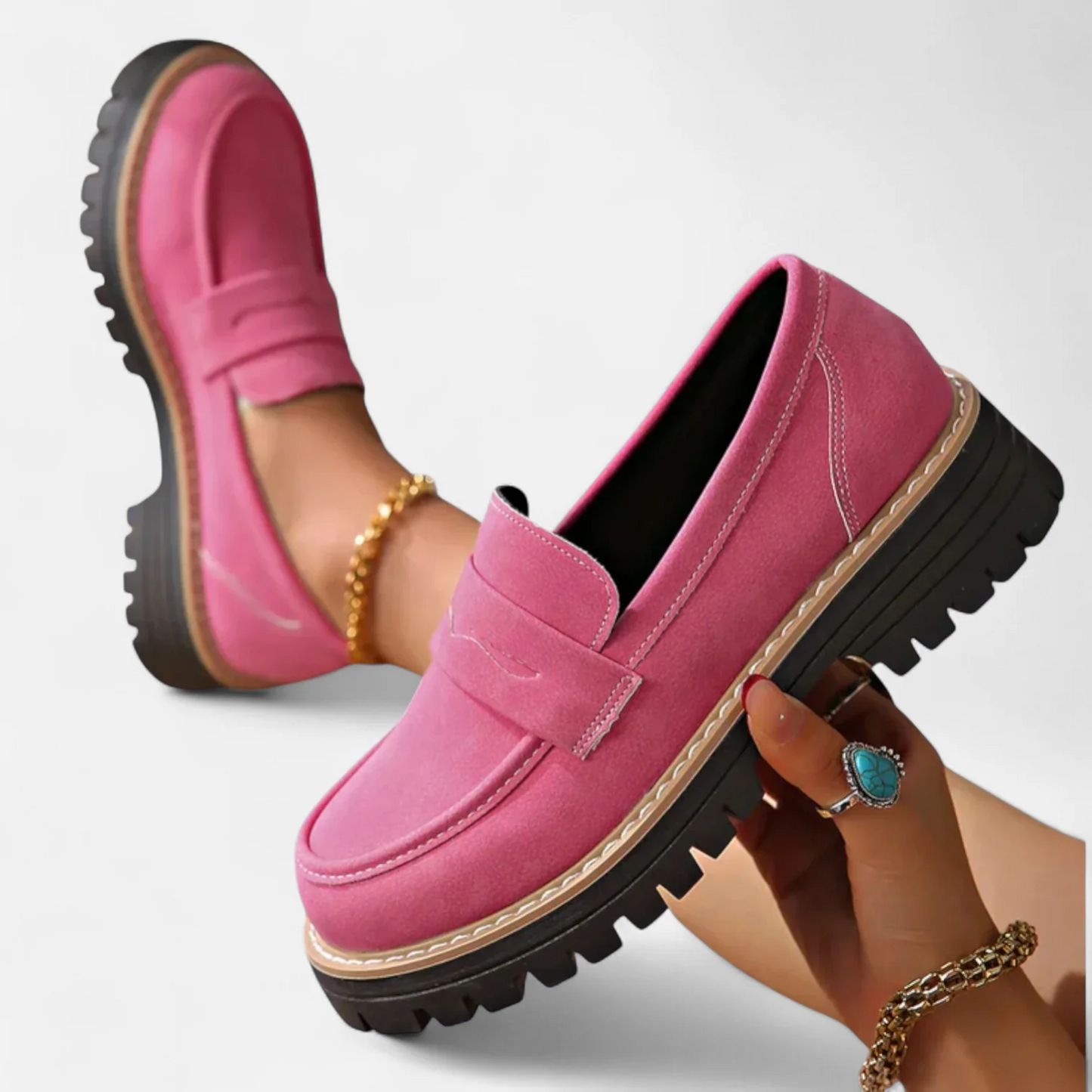 Carly – Comfort Mocassins met Voetboogsteun