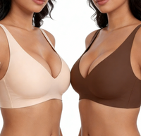 Bruin + beige (2-pack)
