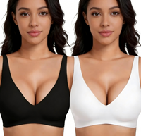 Zwart + wit (2-pack)