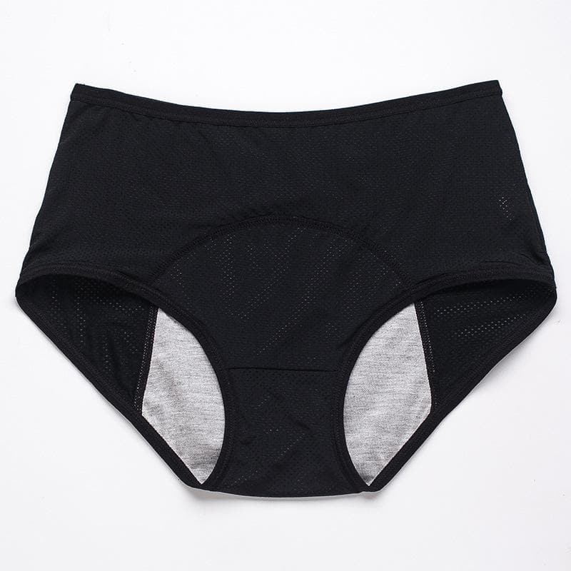 Lucia lekvrije slip met hoge taille in het zwart – Elyssor Fashion