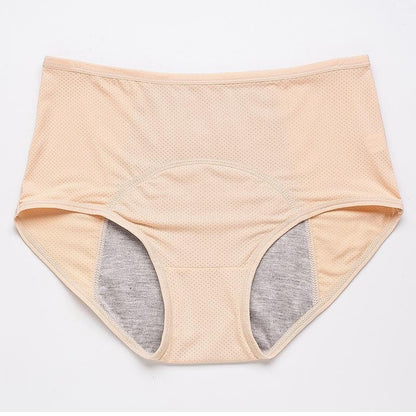 Lucia lekvrije slip met hoge taille in huidskleur – Elyssor Fashion