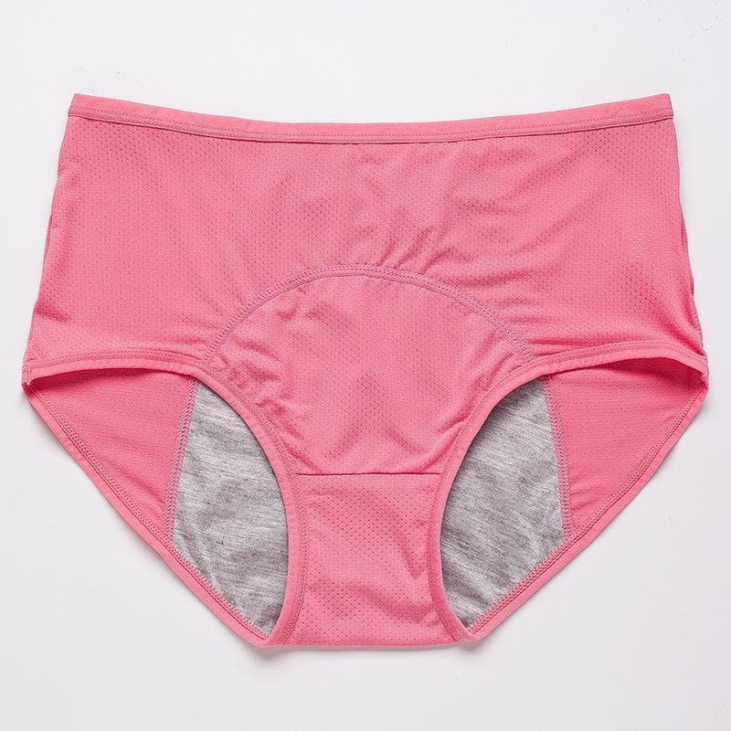 Lucia lekvrije slip met hoge taille in zacht roze – Elyssor Fashion