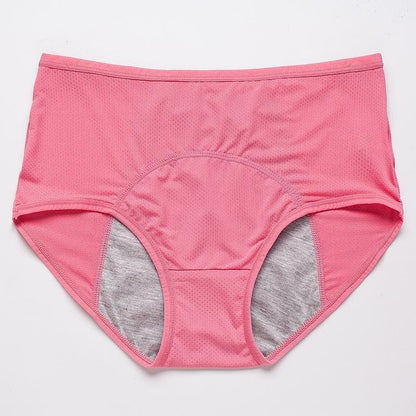 Lucia lekvrije slip met hoge taille in zacht roze – Elyssor Fashion