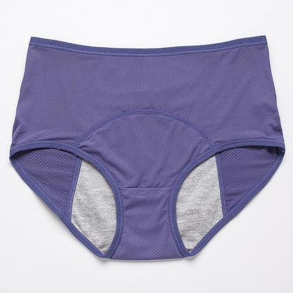 Lucia lekvrije slip met hoge taille in blauwgrijs – Elyssor Fashion