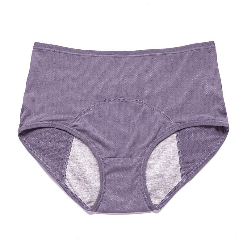 Lucia lekvrije slip met hoge taille in mauve – Elyssor Fashion