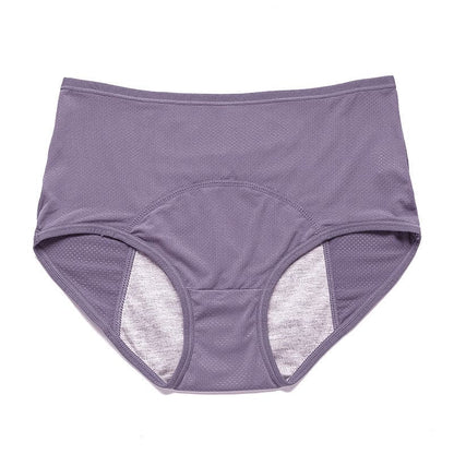 Lucia lekvrije slip met hoge taille in mauve – Elyssor Fashion