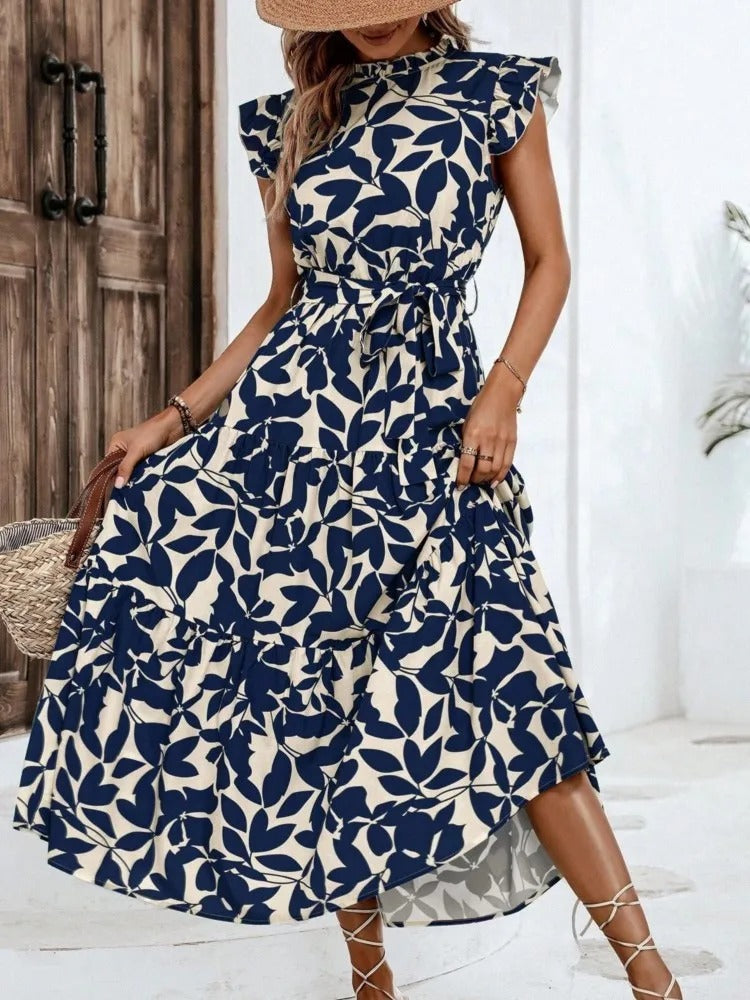 Elena Bloemen Maxi Jurk