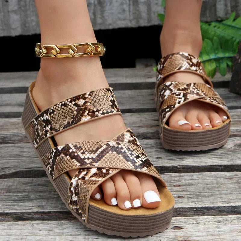 Marta – Comfortsandalen van Leer