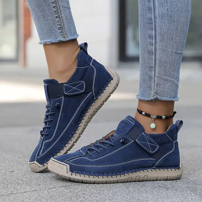 Rivara comfort sneakers in marine – Elyssor Fashion