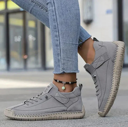 Rivara comfort sneakers in grijs – Elyssor Fashion