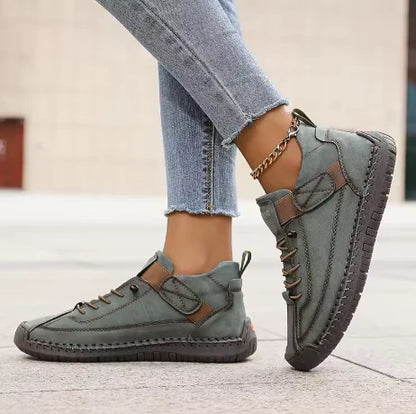 Rivara comfort sneakers in groen – Elyssor Fashion